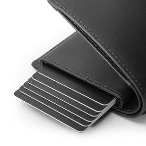 Waxed Leather Smart Wallet / W1