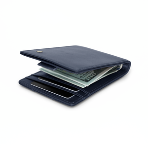 Classic Blue Slim Wallet Pro / W4