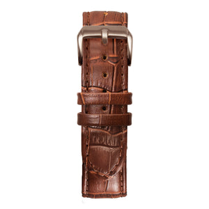 18' Brown Bamboo Leather Strap